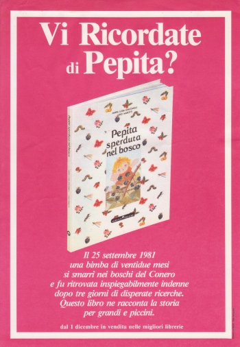 Pagine di memoria 19 – la favola di Pepita