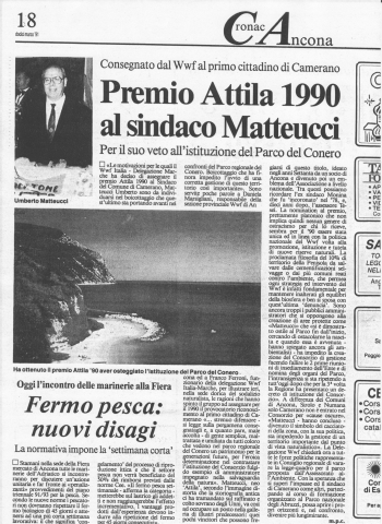 Pagine di memoria 30  – Il Premio Attila